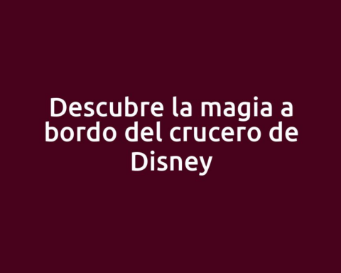 Descubre la magia a bordo del crucero de Disney