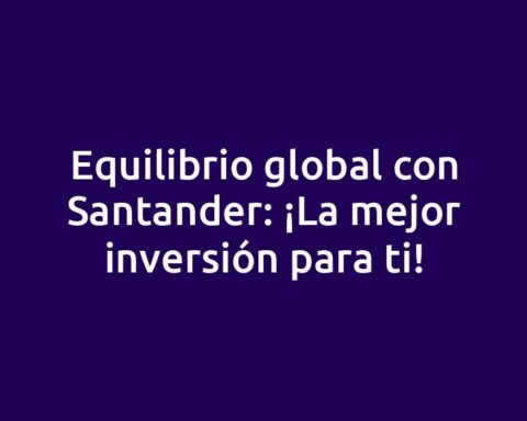 Equilibrio global con Santander: ¡La mejor inversión para ti!
