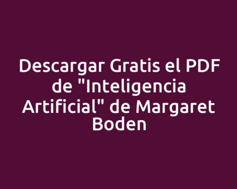 Descargar Gratis el PDF de "Inteligencia Artificial" de Margaret Boden