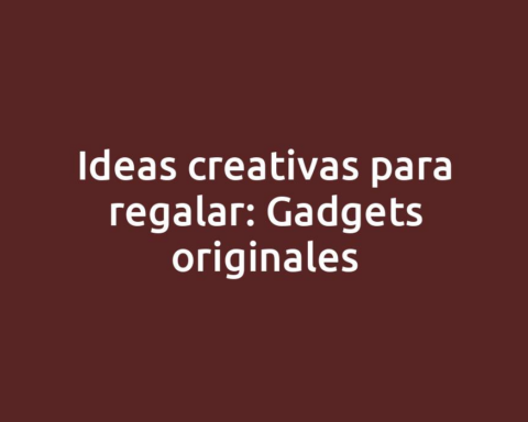 Ideas creativas para regalar: Gadgets originales