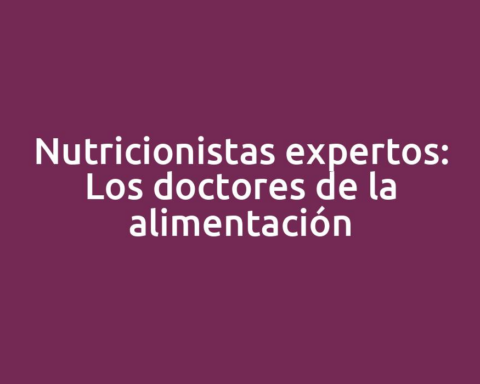 Nutricionistas expertos: Los doctores de la alimentación
