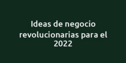 Ideas de negocio revolucionarias para el 2022